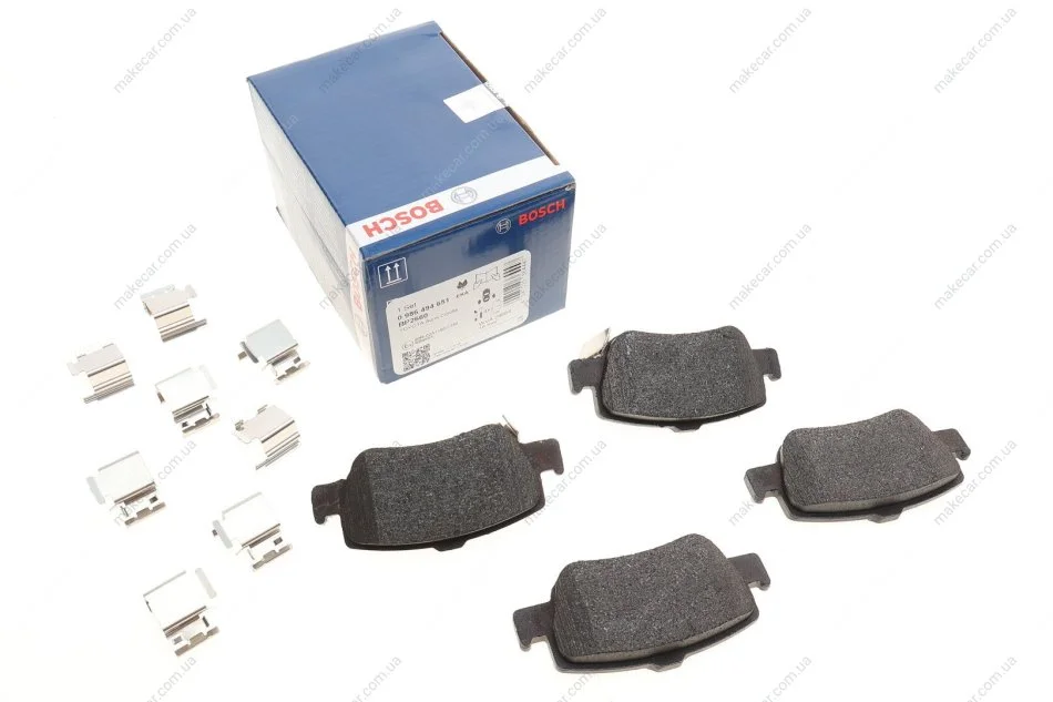<strong>ДИСКОВІ КОЛОДКИ BOSCH 0 986 494 651 (фото 1)</strong>