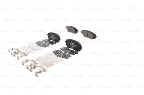 Гальмівні колодки, дискові для BOSCH 0986494653 фото товару