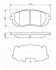 <strong>Гальмівні колодки, дискові BOSCH 0986494653 (фото 8)</strong>