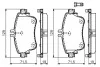 <strong>Колодки гальмівні дискові BOSCH 0 986 494 663 (фото 2)</strong>