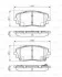 <strong>Гальмівні колодки дискові BOSCH 0986494688 (фото 1)</strong>