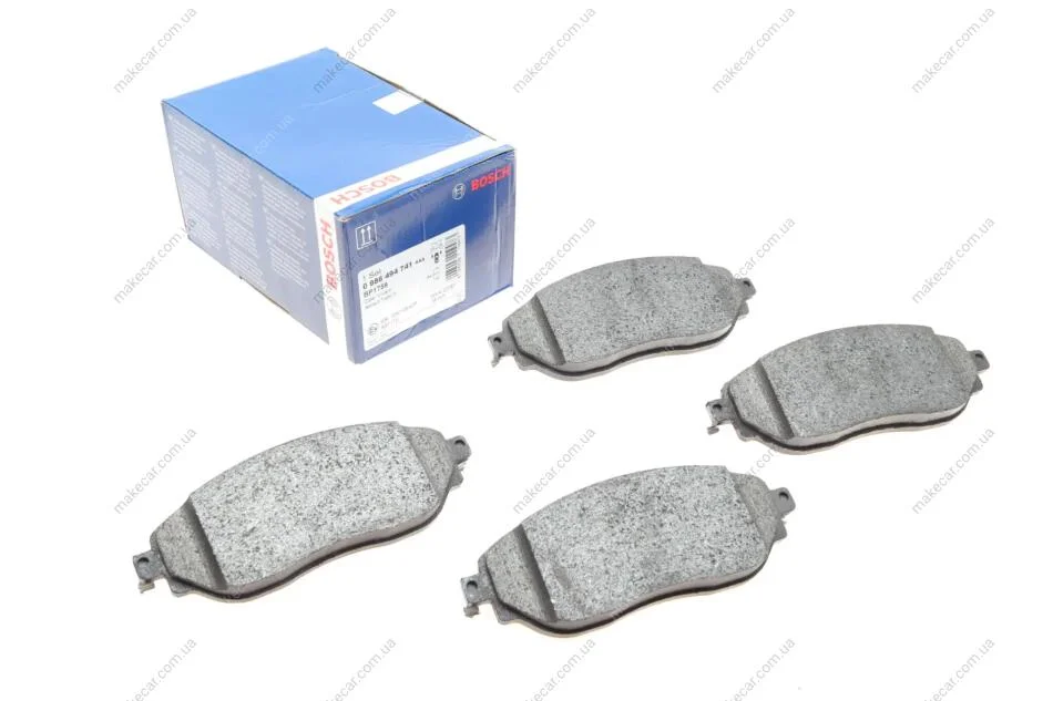 <strong>Колодки гальмівні дискові BOSCH 0 986 494 741 (фото 1)</strong>