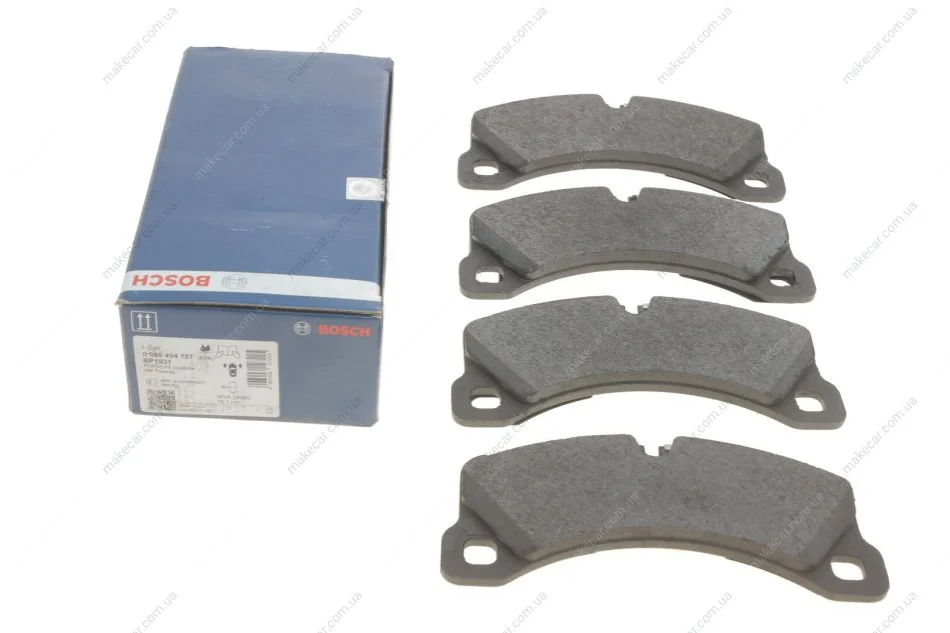<strong>Колодки гальмівні дискові BOSCH 0986494757 (фото 1)</strong>