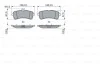 <strong>Колодки гальмівні дискові (комплект 4 шт) BOSCH 0 986 494 764 (фото 1)</strong>