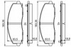 Тормозные колодки BOSCH 0986494769 (фото 1)