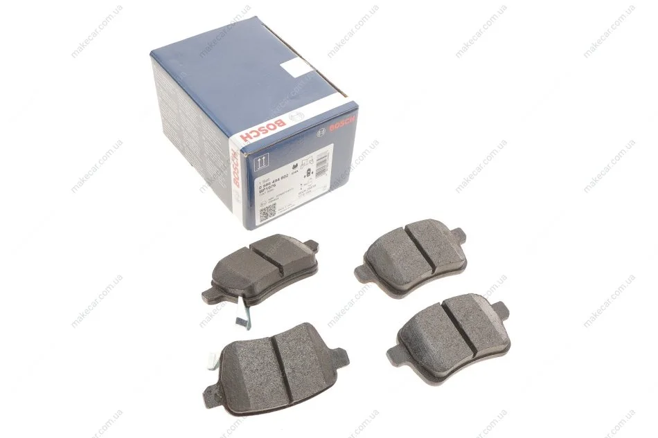 <strong>Колодки гальмівні дискові BOSCH 0986494802 (фото 1)</strong>