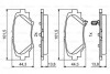 Колодки тормозные BOSCH 0986494803 (фото 1)