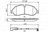 <strong>Гальмівні колодки дискові BOSCH 0986494845 (фото 1)</strong>