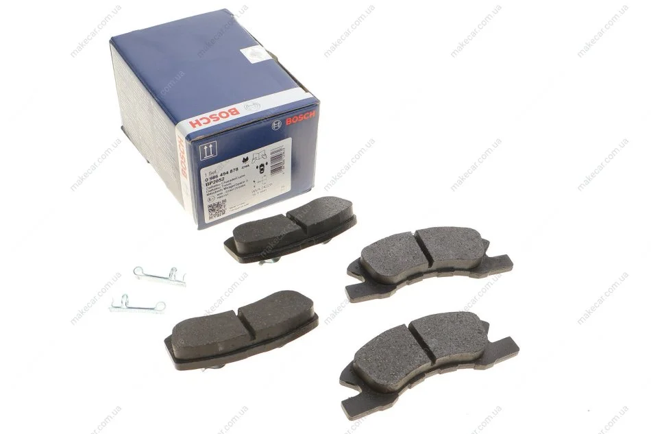 <strong>Колодки гальмівні дискові BOSCH 0986494878 (фото 1)</strong>