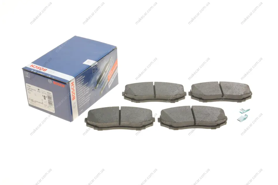 <strong>Комплект гальмівних колодок, дискове гальмо BOSCH 0986494879 (фото 1)</strong>