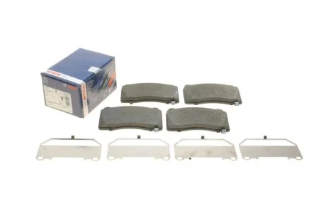 Колодки гальмівні дискові для BOSCH 0986494880 фото товару