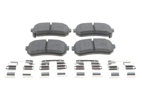 Комплект гальмівних колодок для Hyundai, KIA BOSCH 0986494887 фото товару