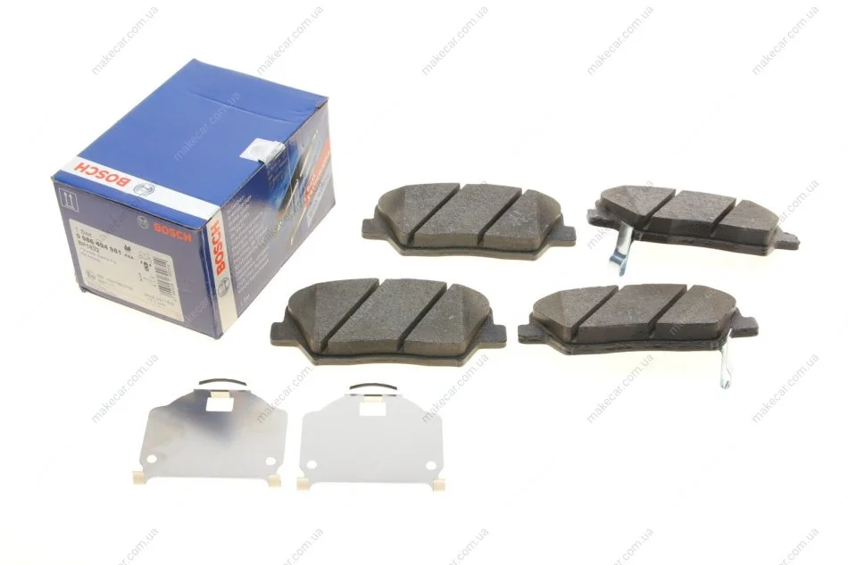 <strong>Колодки гальмівні дискові BOSCH 0 986 494 981 (фото 1)</strong>
