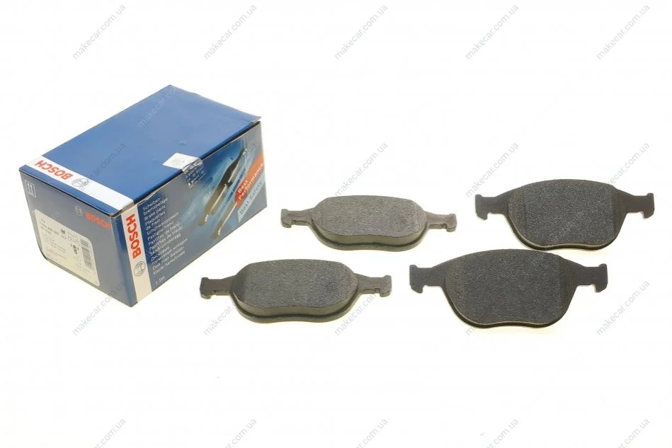 <strong>Комплект гальмівних колодок, дискове гальмо BOSCH 0986495066 (фото 1)</strong>