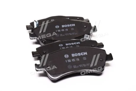 Колодки гальмівні дискові для Toyota BOSCH 0986495106 фото товару