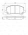 <strong>TOYOTA Гальмівні колодки передн. Lexus RX 00- BOSCH 0986495126 (фото 1)</strong>