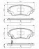<strong>Комплект гальмівних колодок BOSCH 0986495132 (фото 1)</strong>