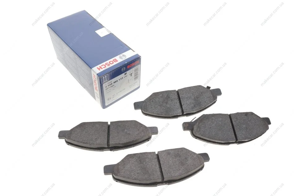 <strong>Колодки гальмівні дискові BOSCH 0 986 495 133 (фото 1)</strong>