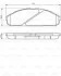 <strong>NISSAN Тормозные колодки передн.Patrol GR I 4.2 88- BOSCH 0986495171 (фото 1)</strong>