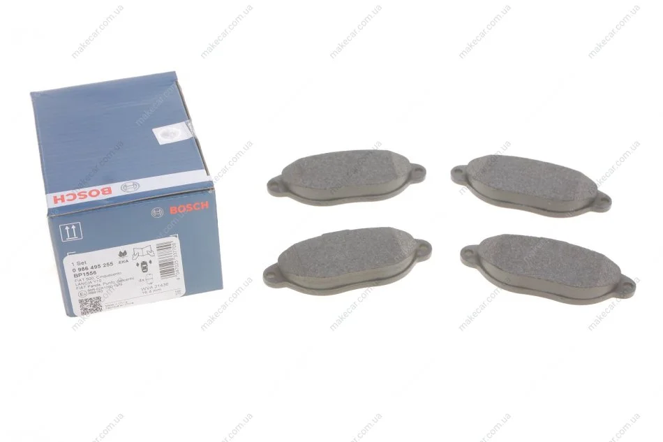 <strong>Колодки гальмівні дискові BOSCH 0 986 495 255 (фото 1)</strong>