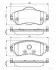 <strong>CITROEN Торм.колодки передн. C4 09- BOSCH 0986495304 (фото 1)</strong>