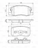 <strong>MITSUBISHI Колодки тормозные передн Colt -12 BOSCH 0986495313 (фото 1)</strong>