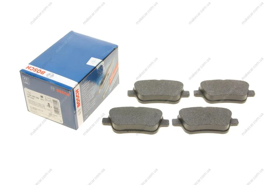 <strong>Колодки гальмівні дискові BOSCH 0 986 495 348 (фото 1)</strong>