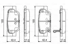 <strong>Колодки гальмівні дискові (комплект 4 шт) BOSCH 0986495393 (фото 1)</strong>