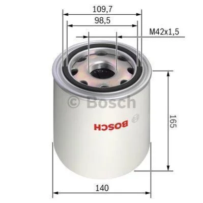 <strong>Z8256 Фільтр осушува MERCEDES-BENZ BOSCH 0986628256 (фото 1)</strong>