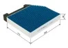 <strong>Фільтр салону антибактеріальний BOSCH 0986628567 (фото 2)</strong>