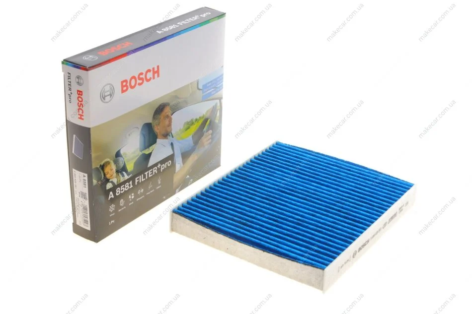 <strong>ФІЛЬТР САЛОНУ З АКТИВОВАНИМ ВУГІЛЛЯМ PRO BOSCH 0 986 628 581 (фото 1)</strong>