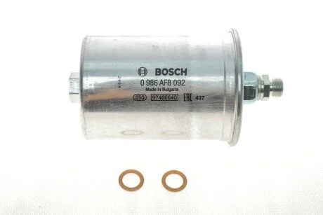 Паливний фільтр для Mercedes, Porsche BOSCH 0986AF8092 фото товару