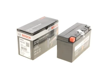 Акумулятор 6,5Ah-12v (FA119) (150х66х93),L,EN90 для BOSCH 0 986 FA1 190 фото товару