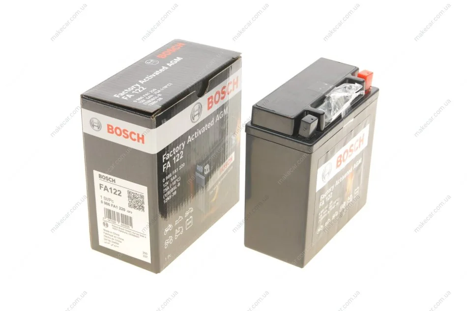 <strong>Акумулятор 5Ah-12v (FA122) (120х60х130),R,EN75 BOSCH 0 986 FA1 220 (фото 1)</strong>