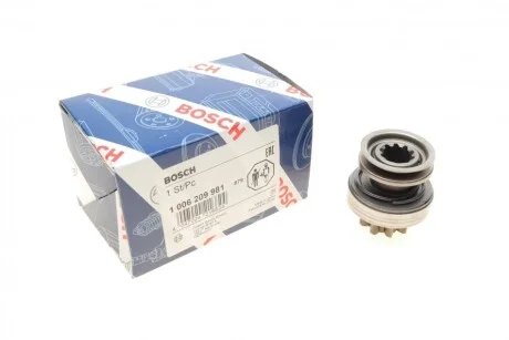 Привід з механізмом вільного ходу, стартер для BOSCH 1006209981 фото товару
