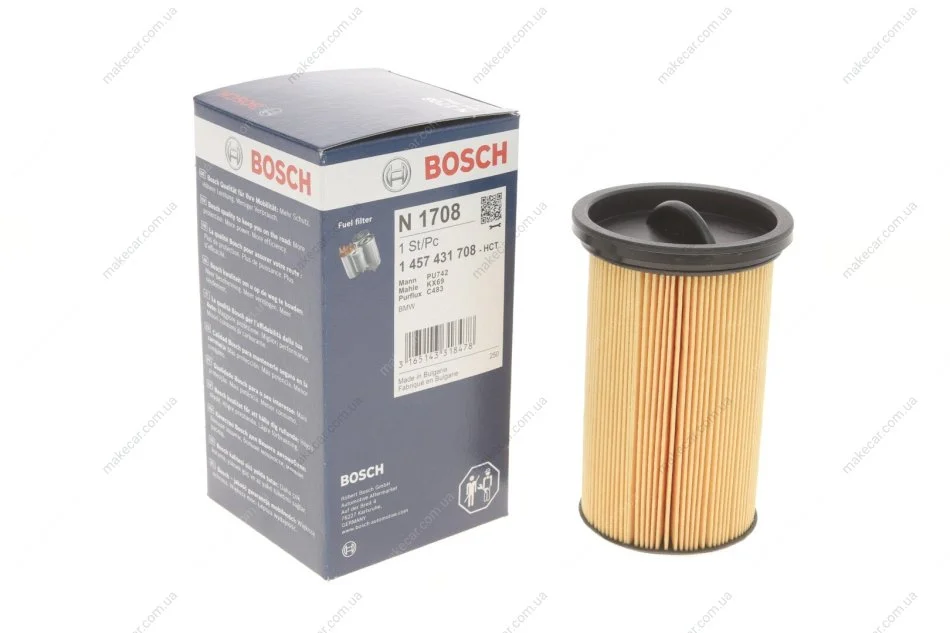<strong>Паливний фільтр BOSCH 1 457 431 708 (фото 1)</strong>