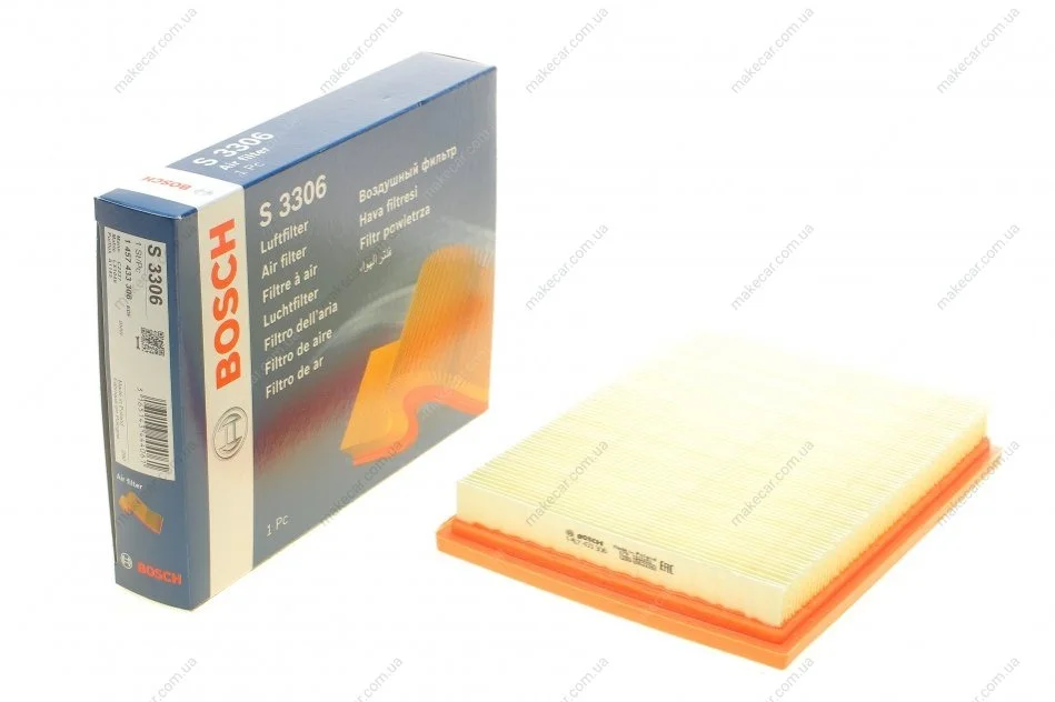<strong>Повітряний фільтр BOSCH 1457433306 (фото 1)</strong>
