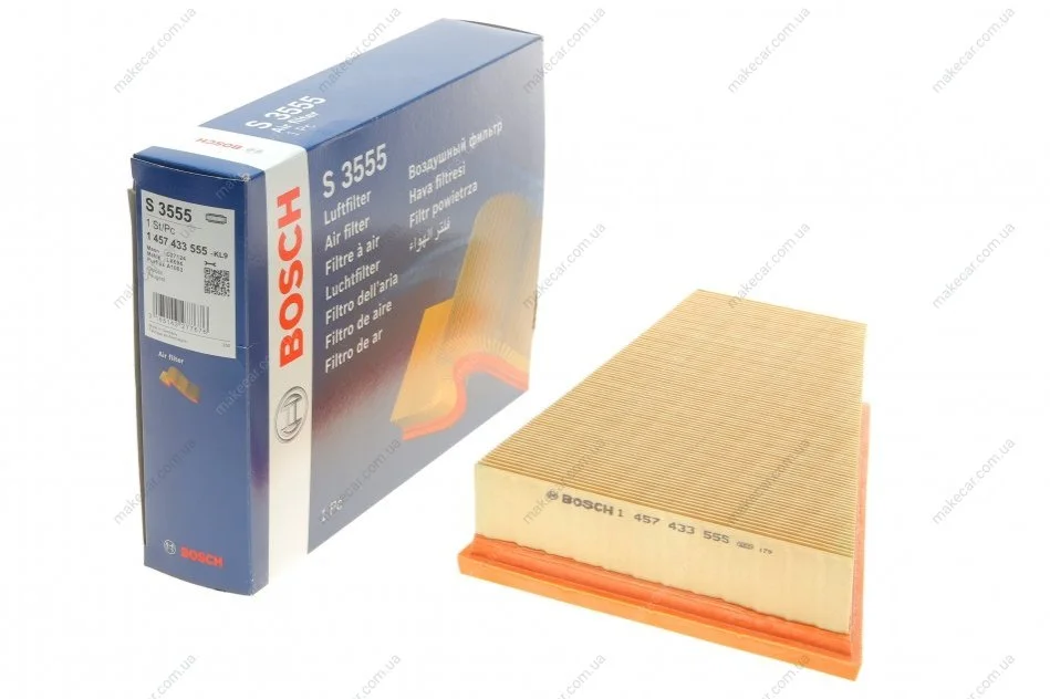 <strong>Повітряний фільтр BOSCH 1457433555 (фото 1)</strong>