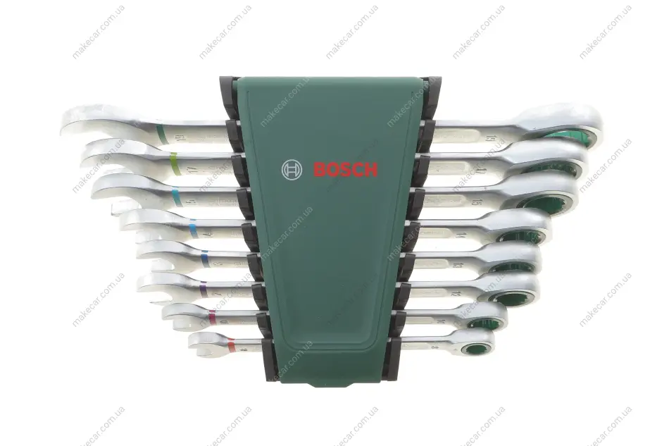 <strong>Набір комбі ключів з тріскачкою 8 шт BOSCH 1600A027PS (фото 1)</strong>