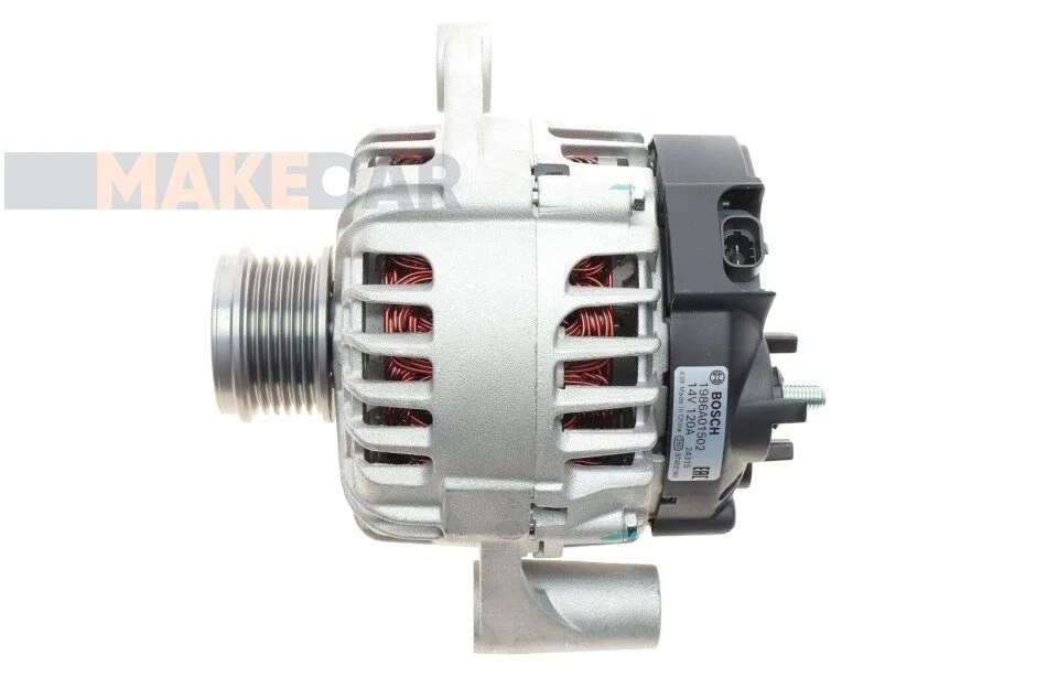 <strong>Генератор (14В, 120А, новий із заставою) OPEL ASTRA J, ASTRA J GTC, CASCADA, INSIGNIA A, INSIGNIA A COUNTRY, ZAFIRA C 2.0D 07.08-11.18 BOSCH 1 986 A01 502 (фото 1)</strong>