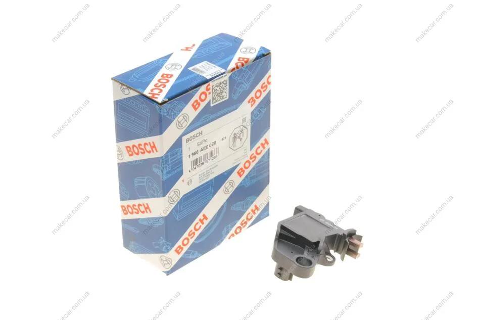 <strong>Регулятор напруги генератора BOSCH 1986AE0020 (фото 1)</strong>