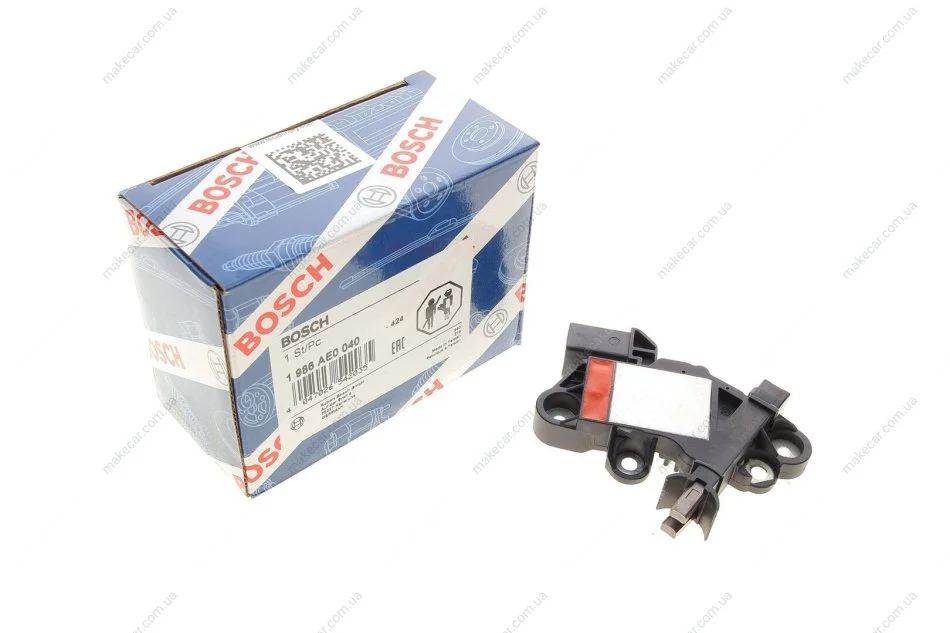 <strong>Регулятор напруги генератора BOSCH 1986AE0040 (фото 1)</strong>