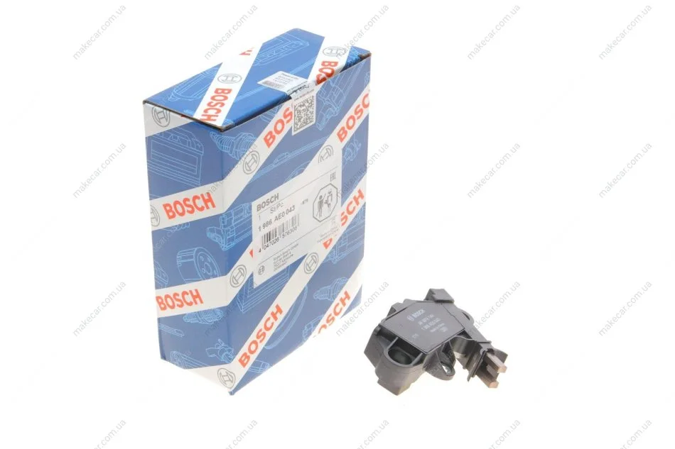 <strong>Регулятор напруги генератора BOSCH 1986AE0043 (фото 1)</strong>