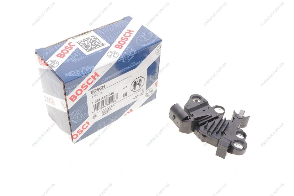<strong>Регулятор напряжения генератора BOSCH 1986AE0045 (фото 1)</strong>