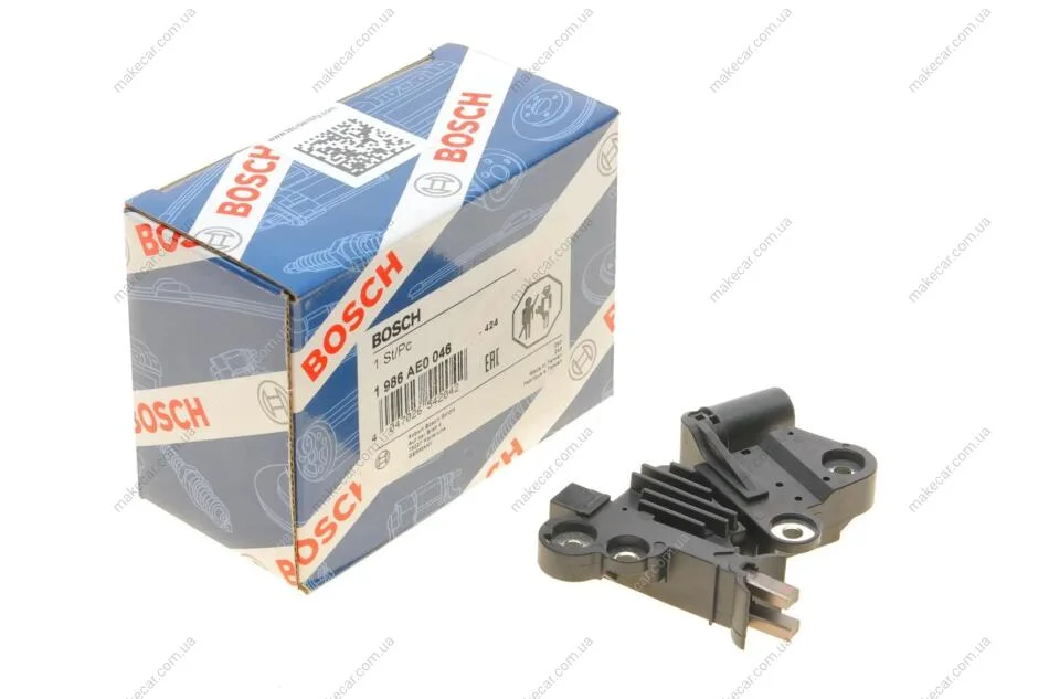 <strong>Регулятор напруги генератора BOSCH 1986AE0046 (фото 1)</strong>