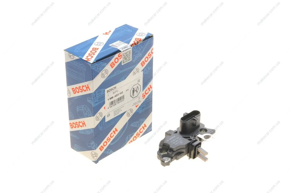 <strong>Регулятор напруги генератора BOSCH 1986AE0103 (фото 1)</strong>
