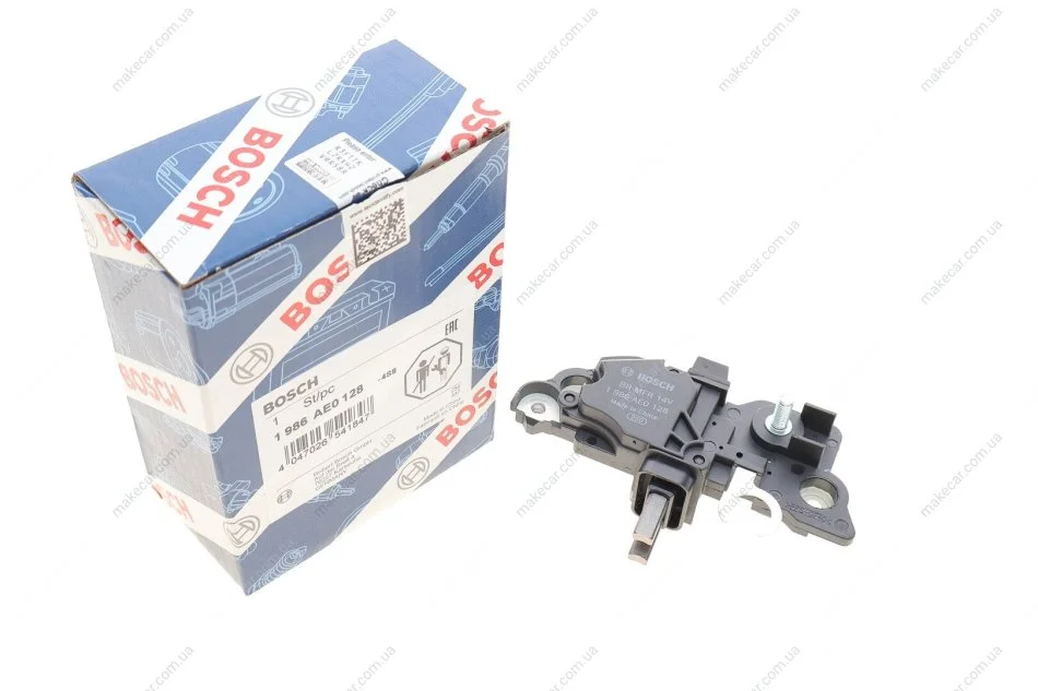 <strong>Регулятор напруги генератора BOSCH 1986AE0128 (фото 1)</strong>