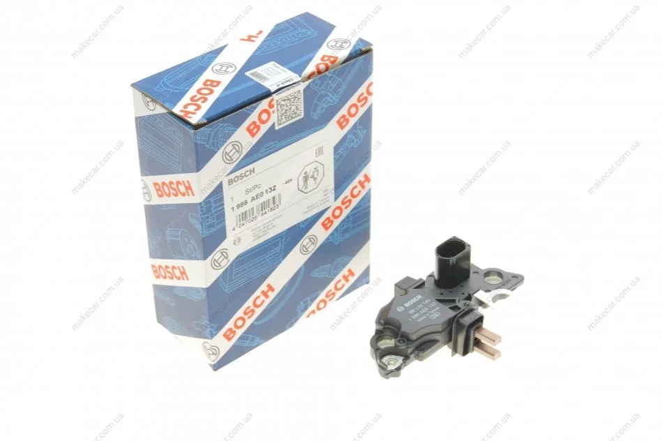 <strong>Регулятор напруги генератора BOSCH 1986AE0132 (фото 1)</strong>