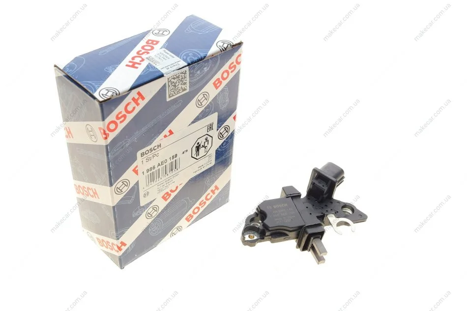 <strong>Регулятор напруги генератора BOSCH 1986AE0159 (фото 1)</strong>