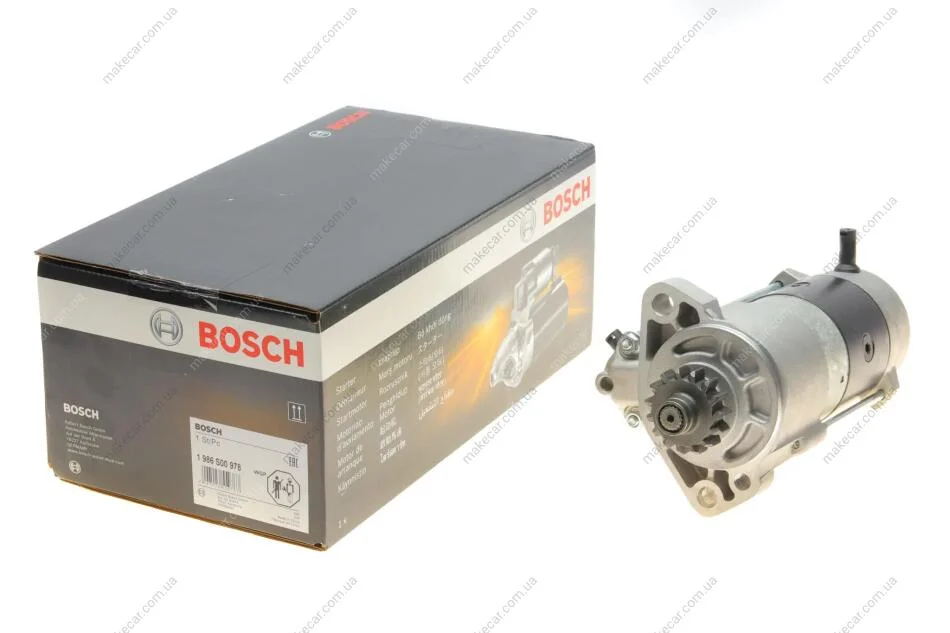 <strong>Стартер (12В, 2кВт, новий із заставою) AUDI Q7 PORSCHE CAYENNE, PANAMERA VW TOUAREG 3.0D 11.07-05.18 BOSCH 1 986 S00 978 (фото 1)</strong>